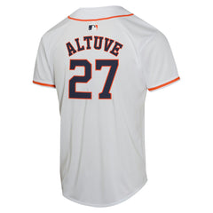 Jose Altuve Houston Astros Youth Home Game Player Jersey White