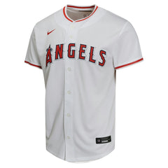 Mike Trout Los Angeles Angels Youth Home Game Player Jersey White