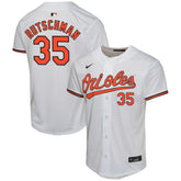 Adley Rutschman Baltimore Orioles Youth Home Game Player Jersey White