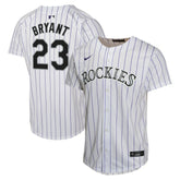 Kris Bryant Colorado Rockies Youth Home Game Player Jersey White