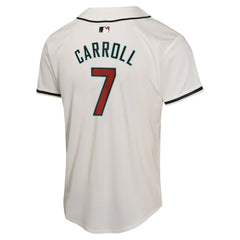 Corbin Carroll Arizona Diamondbacks Youth Home Game Player Jersey White