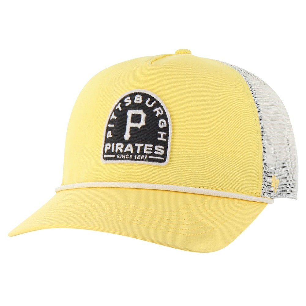 Pittsburgh Pirates Cypress Trucker Hitch Adjustable Hat Gold