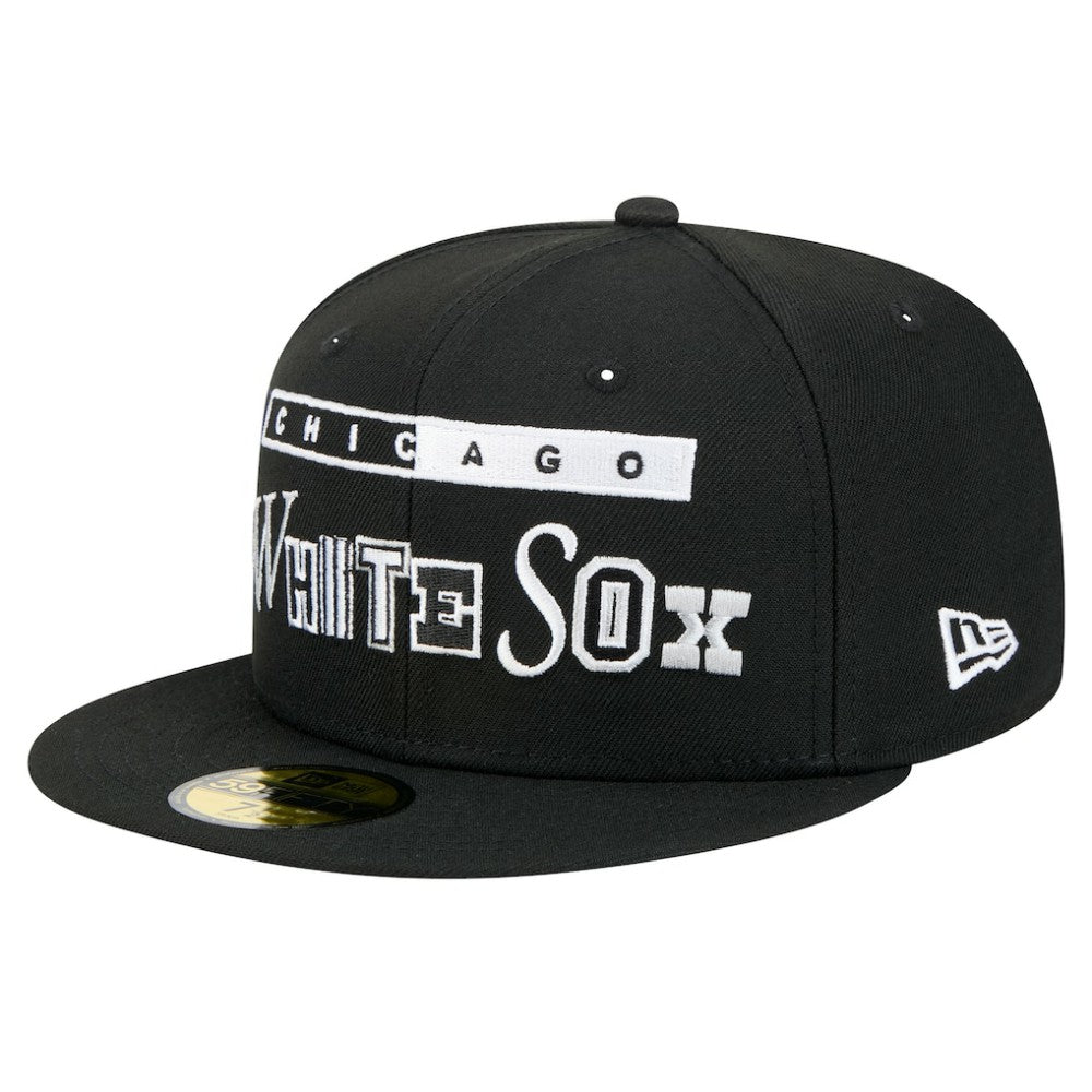 Chicago White Sox Ransom 59FIFTY Fitted Hat Black