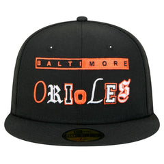 Baltimore Orioles Ransom 59FIFTY Fitted Hat Black