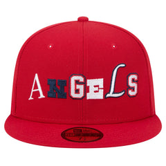 Los Angeles Angels Ransom 59FIFTY Fitted Hat Red