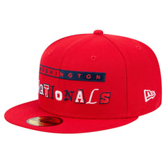 Washington Nationals Ransom 59FIFTY Fitted Hat Red