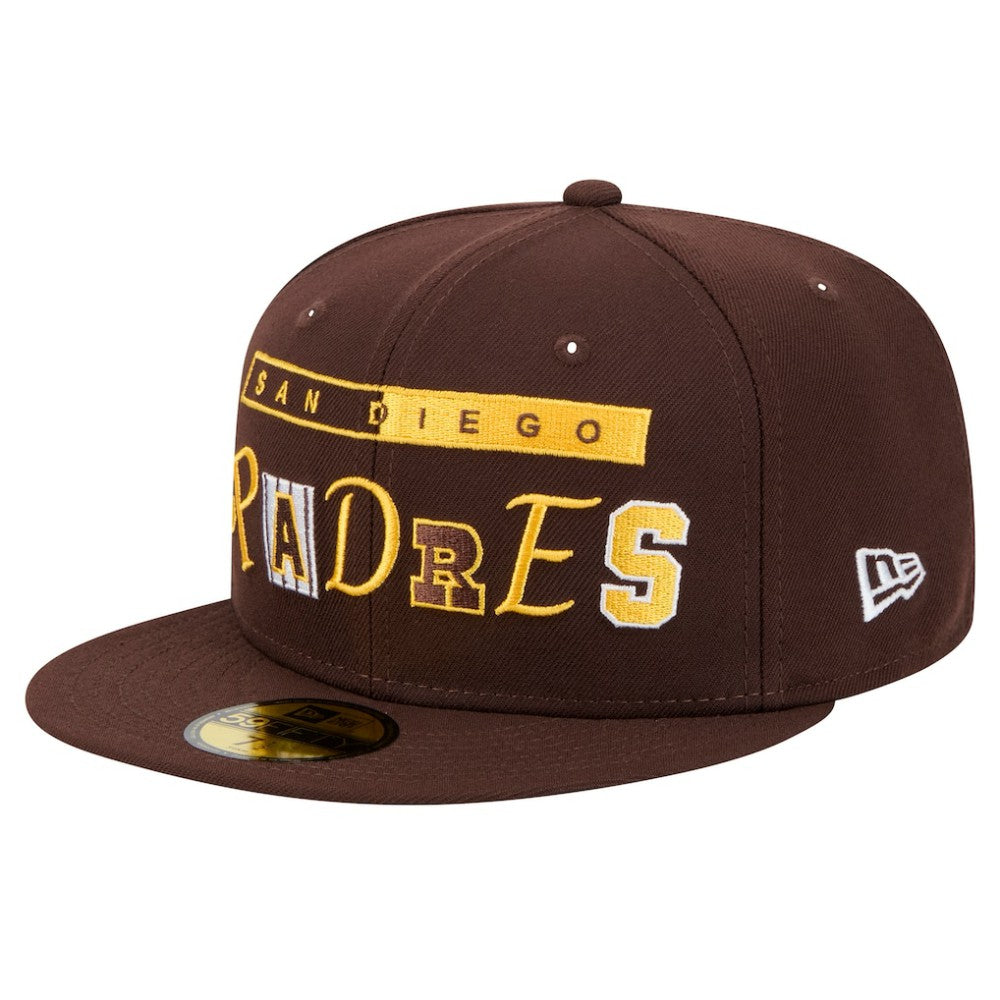 San Diego Padres Ransom 59FIFTY Fitted Hat Brown