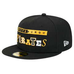 Pittsburgh Pirates Ransom 59FIFTY Fitted Hat Black
