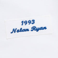 Nolan Ryan Texas Rangers 1993 Cooperstown Collection Authentic Jersey White