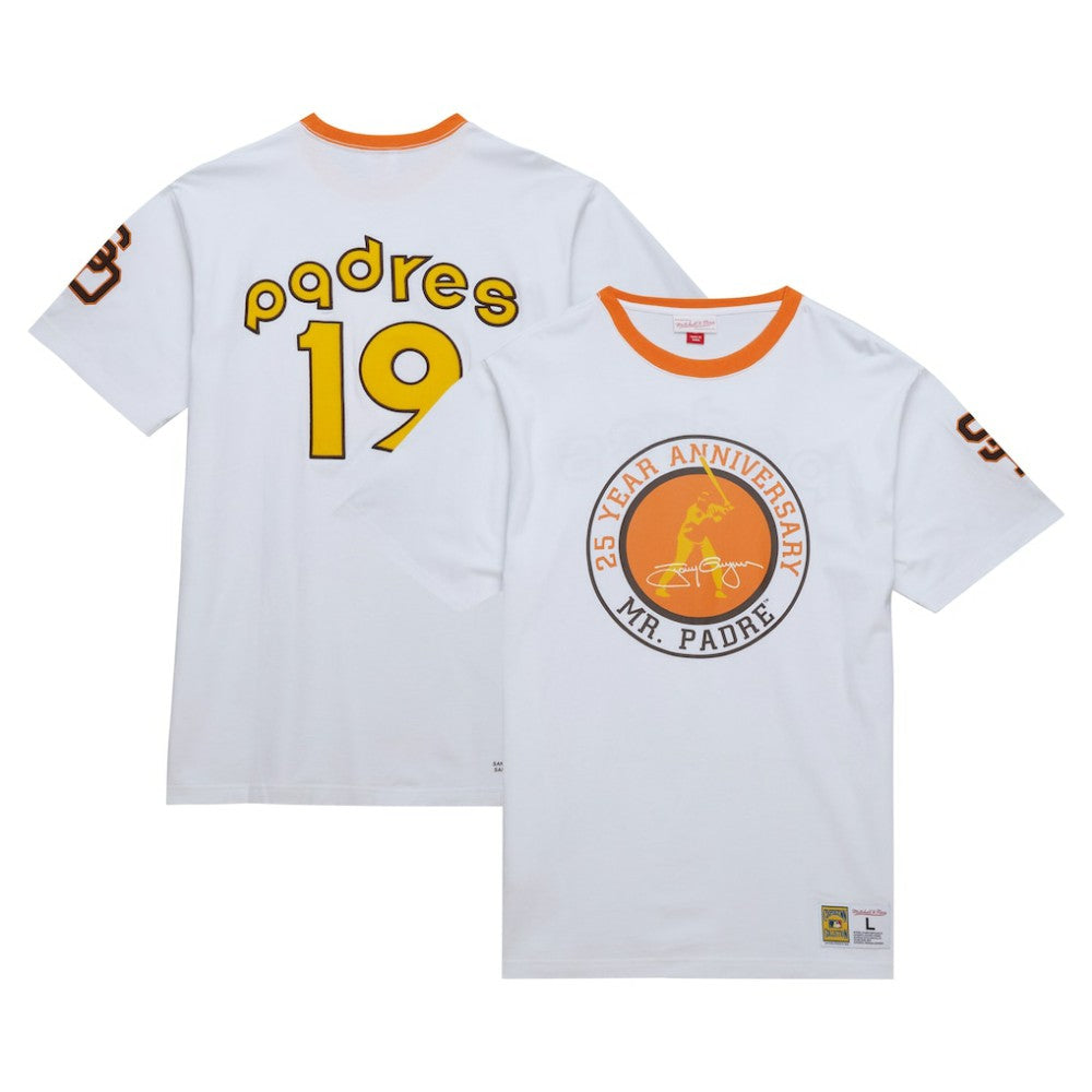 San Diego Padres Cooperstown Collection Player Legends Ringer T-Shirt White