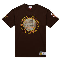 Tony Gwynn San Diego Padres Legends Photo Real T-Shirt Brown
