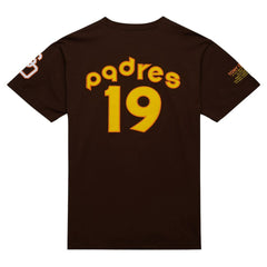 Tony Gwynn San Diego Padres Legends Photo Real T-Shirt Brown