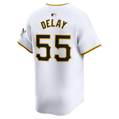 Jason Delay Pittsburgh Pirates Home Limited Player Jersey - White