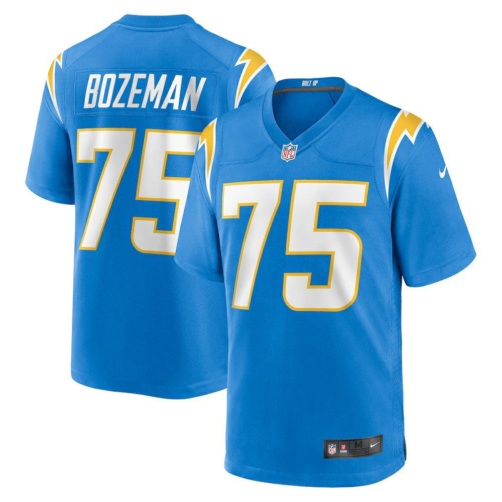 Bradley Bozeman Los Angeles Chargers Game Jersey - Powder Blue on sale