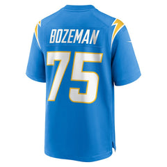 Bradley Bozeman Los Angeles Chargers Game Jersey - Powder Blue on sale