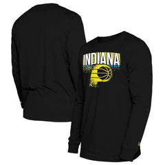 Indiana Pacers 2024/25 City Edition Long Sleeve T-Shirt - Black cheap