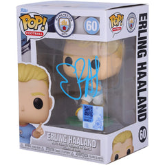 Erling Haaland Manchester City Autographed #60 Funko Pop! Vinyl Figure