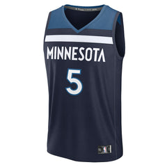 Anthony Edwards Minnesota Timberwolves Fast Break Replica Player Jersey - Icon Edition - Navy cheap