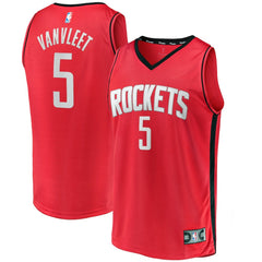 Fred VanVleet Houston Rockets Fast Break Replica Player Jersey - Icon Edition - Red cheap
