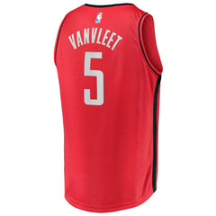 Fred VanVleet Houston Rockets Fast Break Replica Player Jersey - Icon Edition - Red cheap
