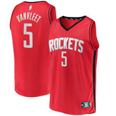 Fred VanVleet Houston Rockets Youth Fast Break Replica Player Jersey - Icon Edition - Red for sale