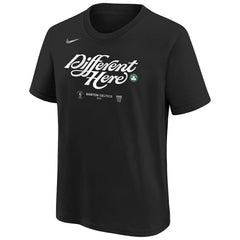 Boston Celtics Youth 2024 NBA Playoffs Mantra T-Shirt - Black cheap