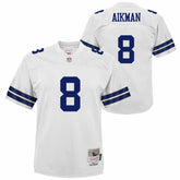 Troy Aikman Dallas Cowboys Youth 1992 Legacy Jersey - White discount