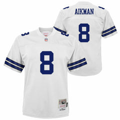 Troy Aikman Dallas Cowboys Youth 1992 Legacy Jersey - White discount
