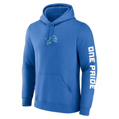 Detroit Lions One Pride Hoodie - Blue discount