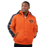 Cincinnati Bengals Starter Thursday Night Gridiron Full-Zip Jacket - Orange discount