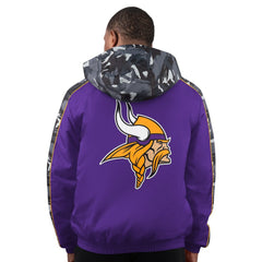 Minnesota Vikings Starter Thursday Night Gridiron Full-Zip Jacket - Purple on sale