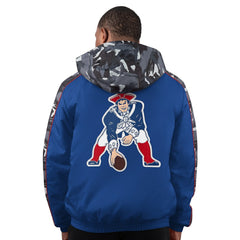 New England Patriots Starter Thursday Night Gridiron Full-Zip Hoodie Jacket - Navy online
