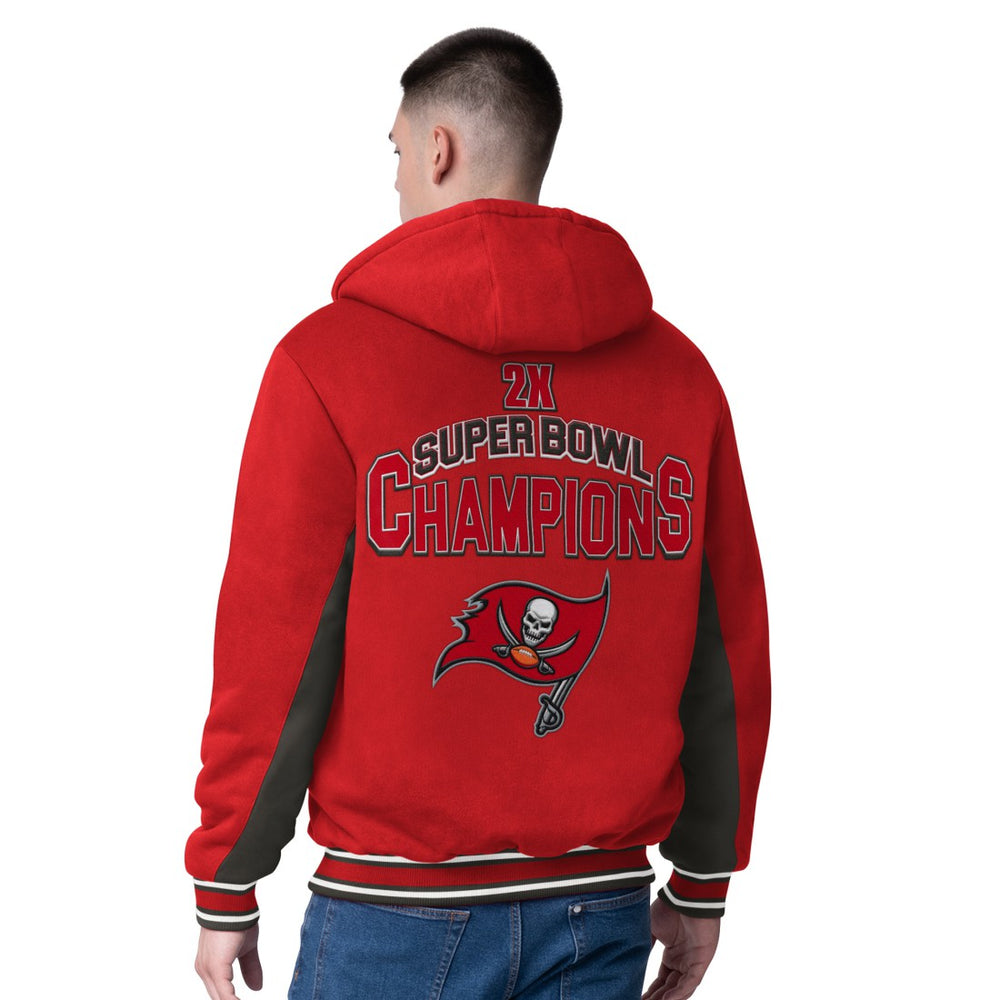 Tampa Bay Buccaneers G-III Extreme No Huddle Commemorative Full-Zip Hoodie Jacket - Red online