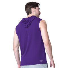 Minnesota Vikings MSX by Michael Strahan Action Sleeveless Pullover Hoodie - Purple outlet