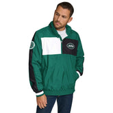 New York Jets Tommy Hilfiger Gael Lightweight Half-Zip Hoodie Jacket - Green outlet