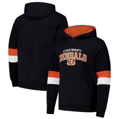 Cincinnati Bengals G-III Sports by Carl Banks Adaptive Faceoff Pullover Hoodie - Black/Orange online