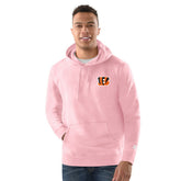 Cincinnati Bengals Margaritaville Time Flies Garment Dyed Pullover Hoodie - Orange online