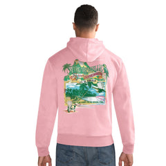 Cincinnati Bengals Margaritaville Time Flies Garment Dyed Pullover Hoodie - Orange online