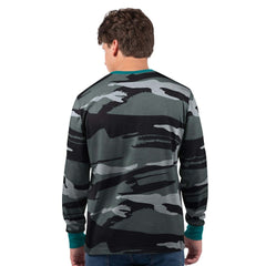 Miami Dolphins Starter Thursday Night Gridiron Vintage Logo Long Sleeve T-Shirt - Gray/Charcoal sale
