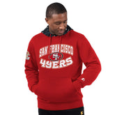 San Francisco 49ers Starter Thursday Night Gridiron Pullover Hoodie - Scarlet on sale