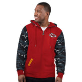 Kansas City Chiefs Starter Thursday Night Gridiron Full-Zip Hoodie - Red on sale