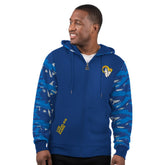 Los Angeles Rams Starter Thursday Night Gridiron Full-Zip Hoodie - Royal cheap