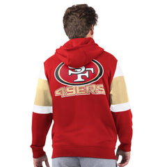 San Francisco 49ers Starter Extreme Full-Zip Hoodie - Scarlet cheap