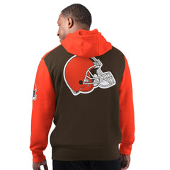 Cleveland Browns Starter Extreme Pullover Hoodie - Brown for sale