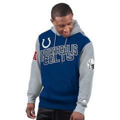 Indianapolis Colts Starter Extreme Pullover Hoodie - Royal discount