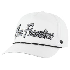 San Francisco Giants Overhand Speckle Hitch Rope Adjustable Hat White