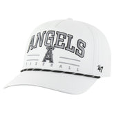 Los Angeles Angels Roscoe Speckle Hitch Adjustable Hat White