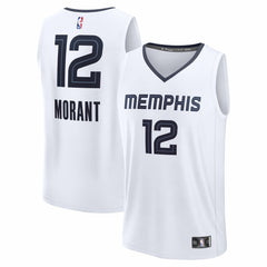 Ja Morant Memphis Grizzlies Fast Break Replica Player Jersey - Association Edition - White online
