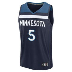 Anthony Edwards Minnesota Timberwolves Fast Break Replica Player Jersey - Icon Edition - Navy outlet