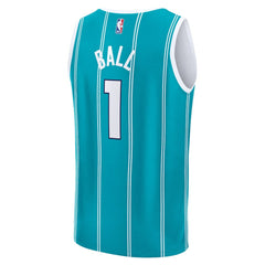 LaMelo Ball Charlotte Hornets Fast Break Replica Player Jersey - Icon Edition - Teal for sale